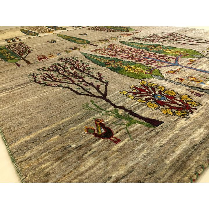 ギャッベラグ 約165.5×248.5cm 森の音楽隊】GABBEH・ギャッペ(ギャべ