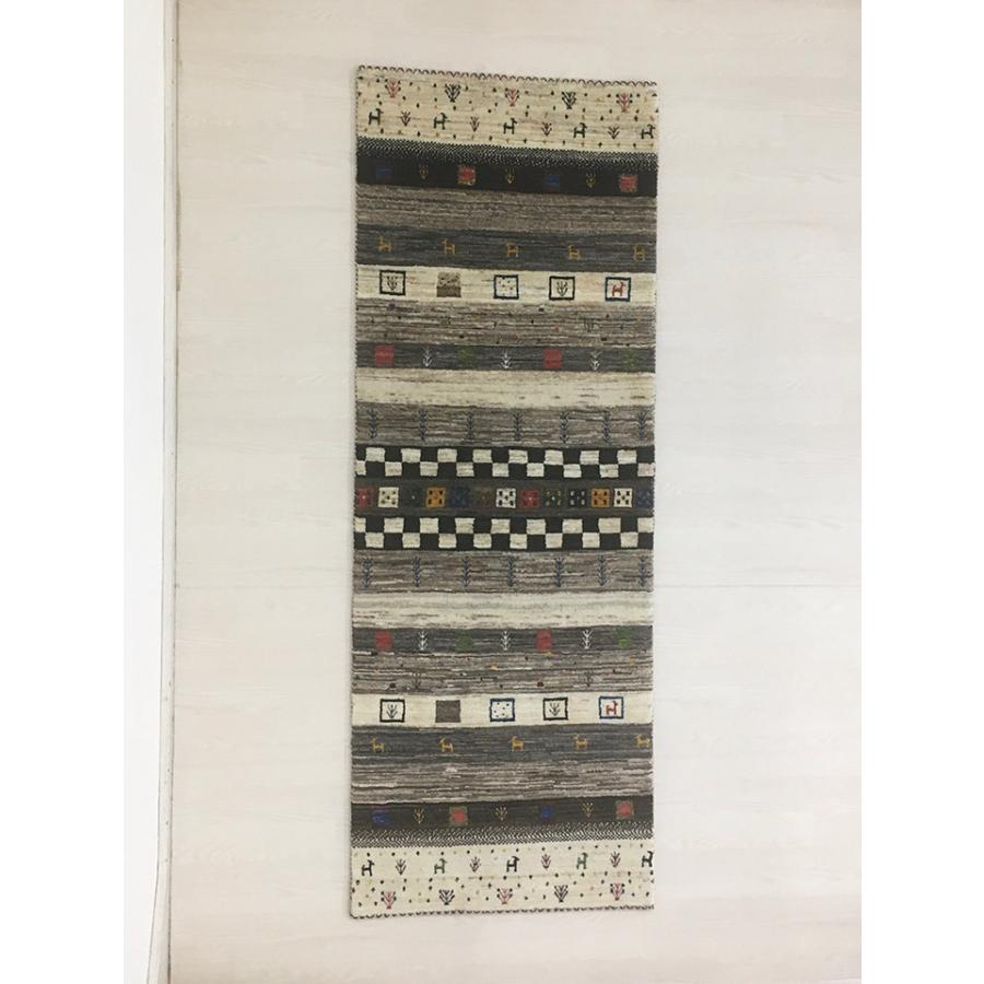 ギャッベ ランナー 約76×213cm 280056】GABBEH ギャッベ(ギャベ