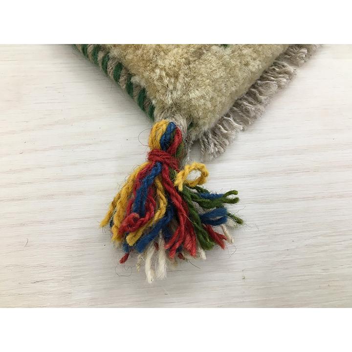 ギャッベ ランナー 約43×115cm 7383】GABBEH ギャッベ(ギャベ ギャッベ ランナー 約43×115cm 7383】GABBEH ギャッベ(ギャベ