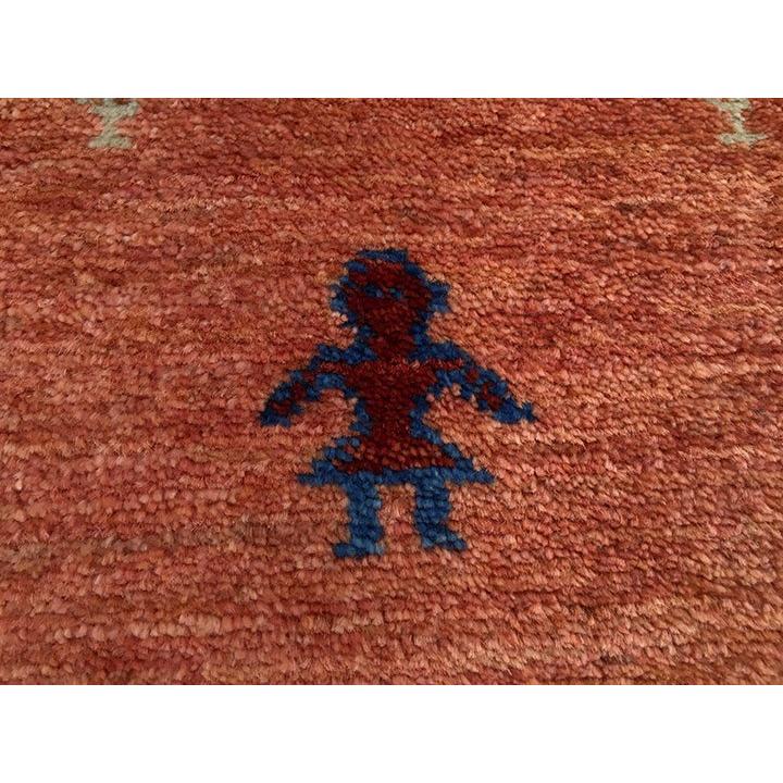 ギャッベ 玄関マット 約66×100cm Flamingo】GABBEH・ギャッペ(ギャべ