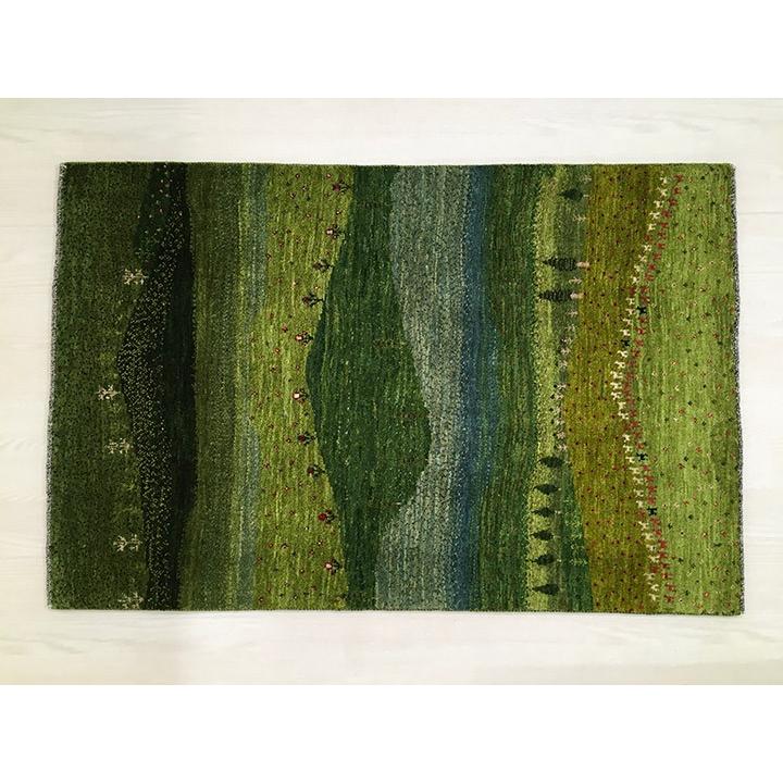 ギャッベラグ 約80×122cm カントリーロード(43439)】GABBEH・ギャッペ