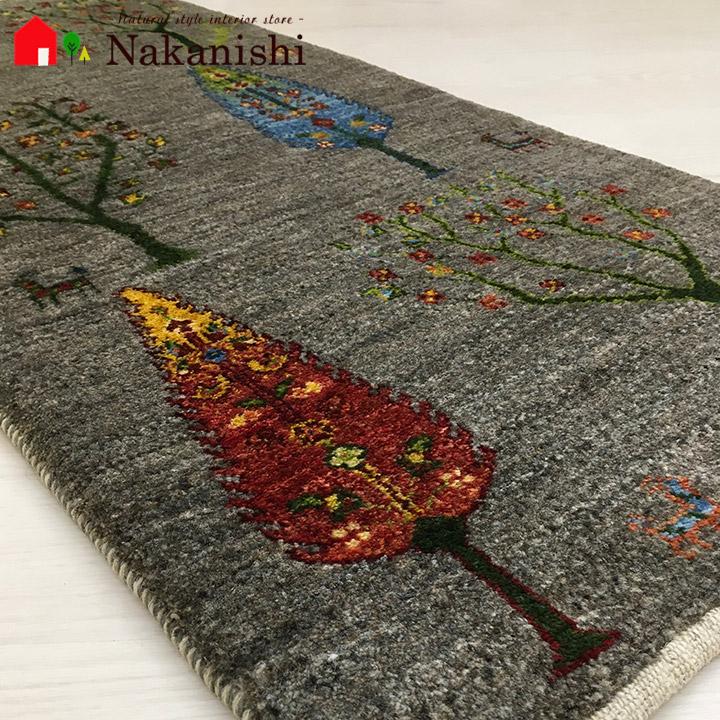 送料無料 ギャッベ ランナー 約51 119cm スタンドバイミー2 Gabbeh ギャッベ ギャベ イラン製 ロング ランナー キッチンマット カーペット ラグ 高い品質 Homescience10 Ac In