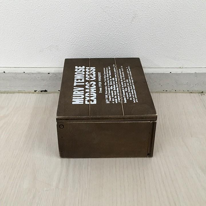 蓋つきボックスアンティーク 金具なし 1452】木箱・木製ボックス・収納