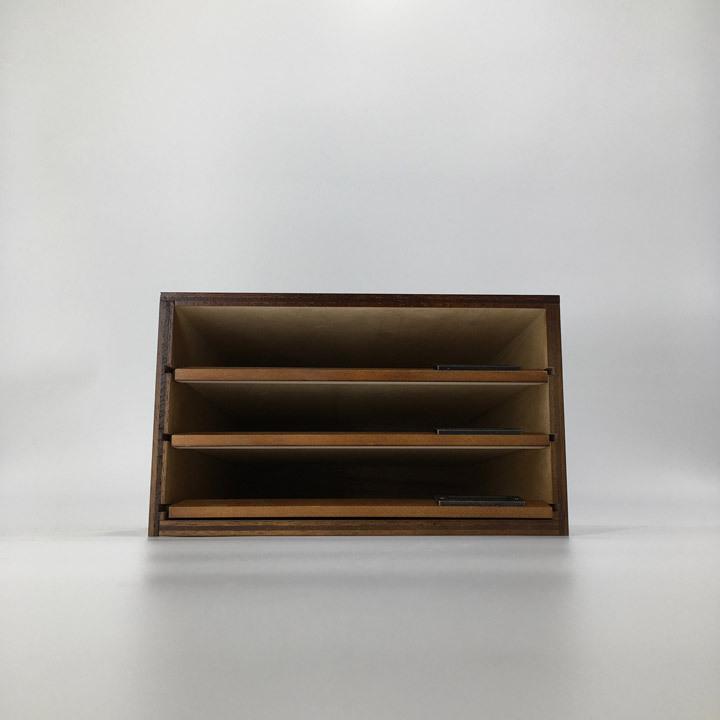 ヴィンテージ　スチールラック　書類棚　レターケース　書類収納　3段3列　レトロ ヴィンテージ スチールラック 書類棚 レターケース 書類収納 3段