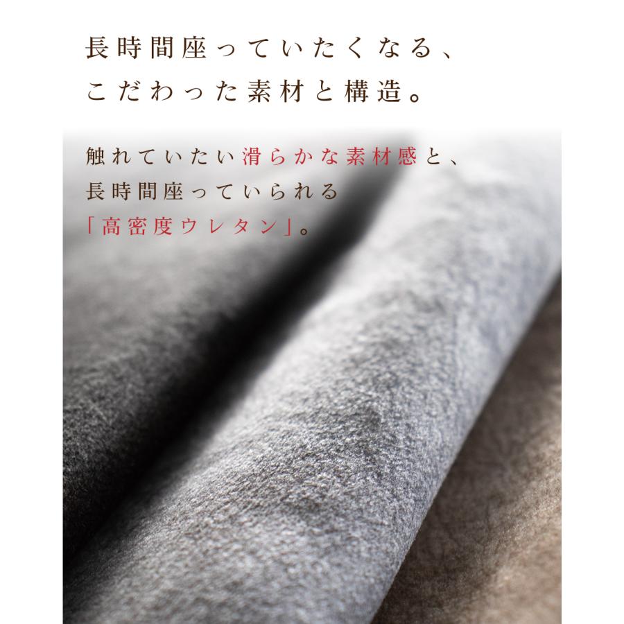 ソファ ソファー 2人掛け スムーステック フロアソファ リビング レザ―調 北欧 クッション付き