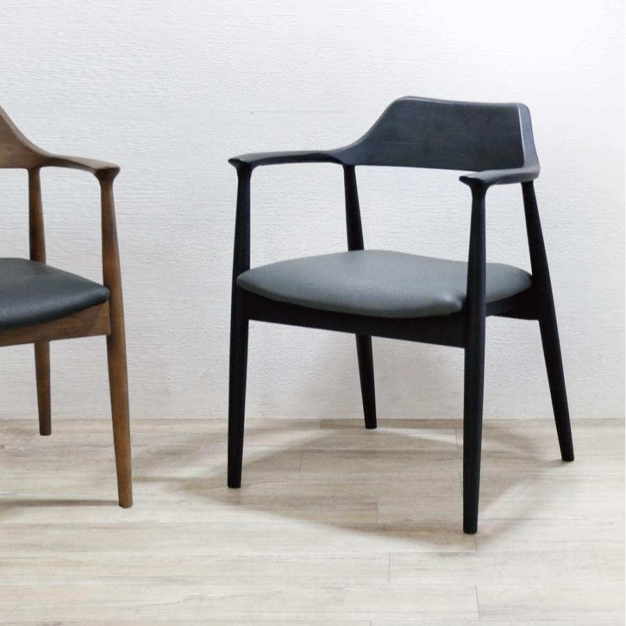 北欧家具　　ダイニングチェア ダイニングチェア 1脚 北欧 おしゃれ 木製 完成品 ナチュラル ブラック