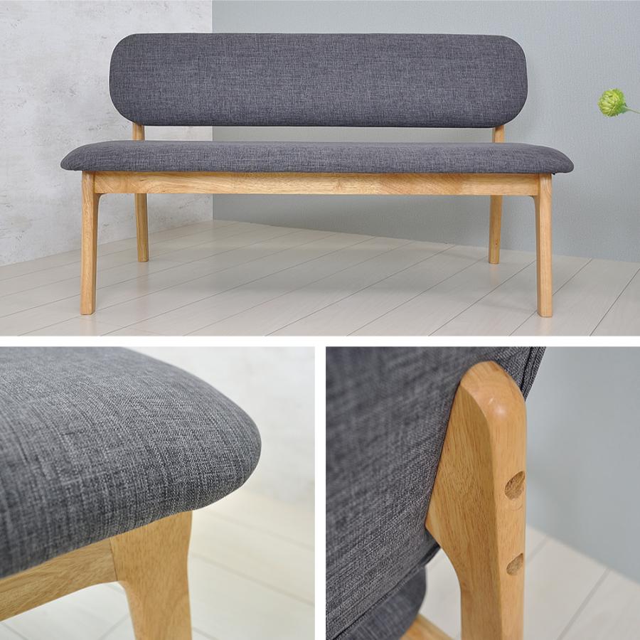 ダイニングベンチ 背もたれ 3人 2人 120 ダイニングソファ ソファ 背