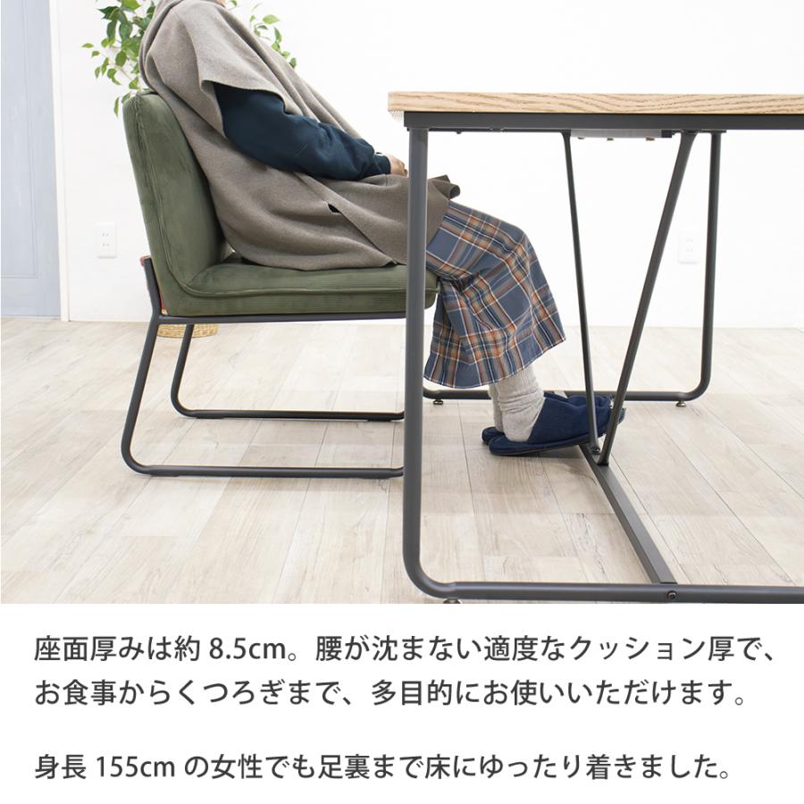 ダイニングチェアー 1人用 ダイニングチェア いす 椅子 グリーン