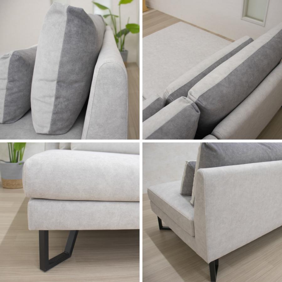 ソファ カウチソファー 3人掛け リビングソファ SOFA カウチ シェーズ