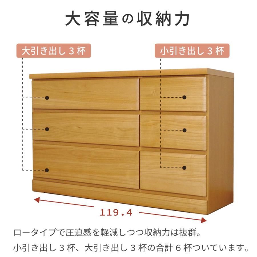 チェスト 収納 木製 おしゃれ ローチェスト 幅120 3段 白 たんす チェスト 収納 木製 おしゃれ ローチェスト 幅120 3段 白 たんす