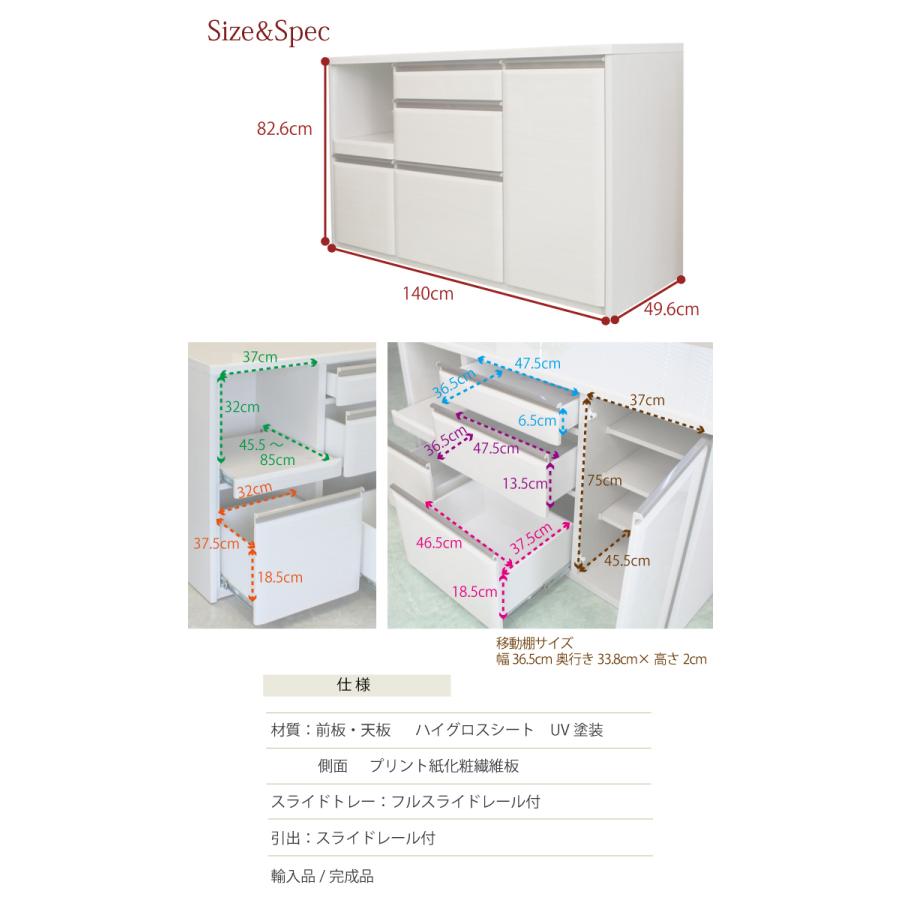 開梱設置配送 キッチンカウンタ 完成品 幅140 1400 背面収納 キッチン収納 キッチン家具 キッチン 食器棚 レンジ台 Yyu 3 426 オレンジインテリア Yahoo 店 通販 Yahoo ショッピング