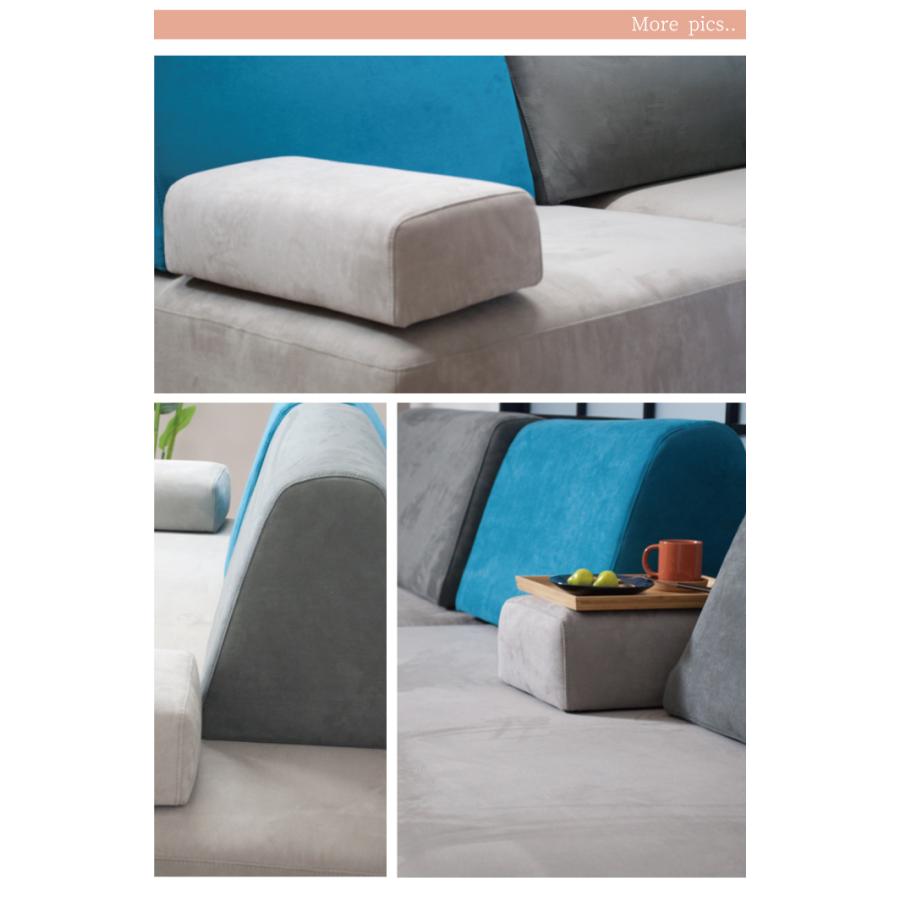 ソファー ソファ カウチソファ2人掛け ソファベッド : オレンジ