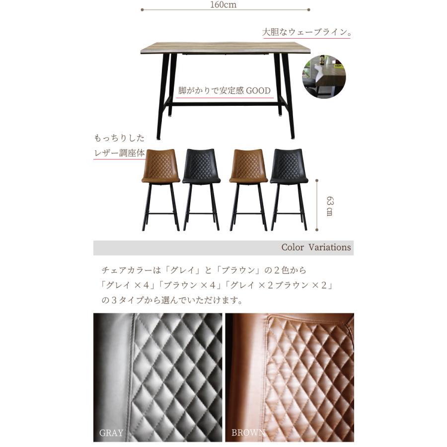 ハイテーブルセット KOEKI 弘益 UTILITY CT-1200(BK) ハイテーブルセット テーブル