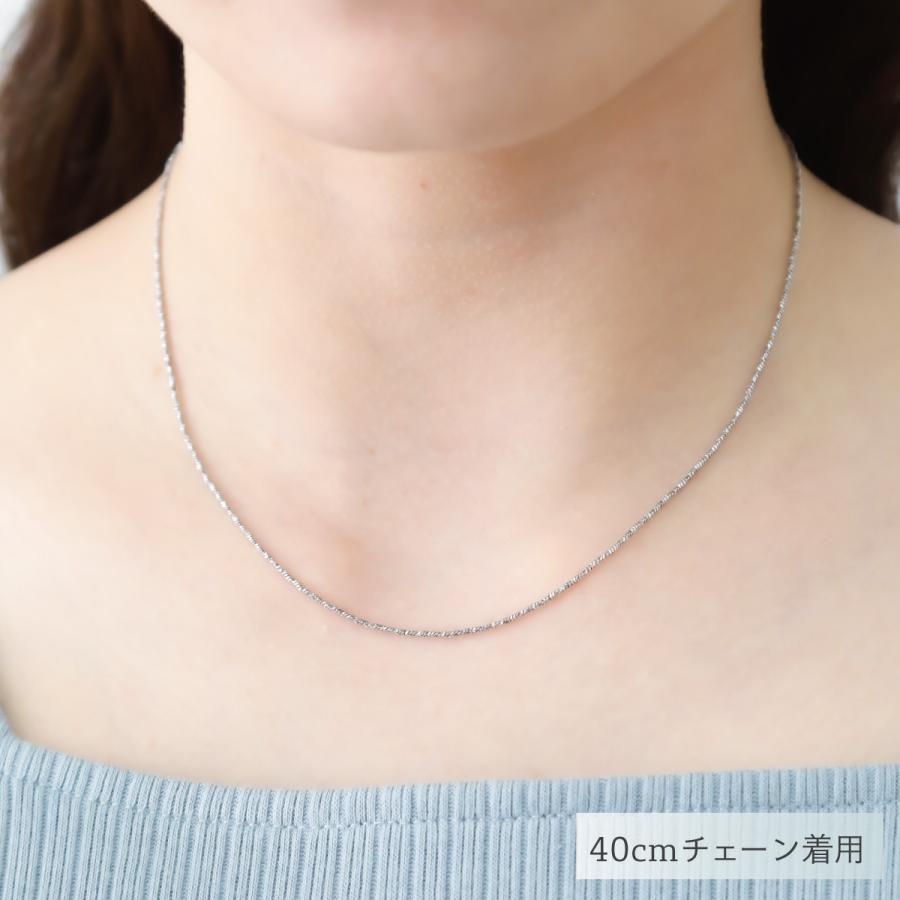 ネックレス サージカルステンレス製 ひねり ツイスト スネークチェーンネックレス 重ねづけ 金属アレルギー対応｜kagu-piena｜10