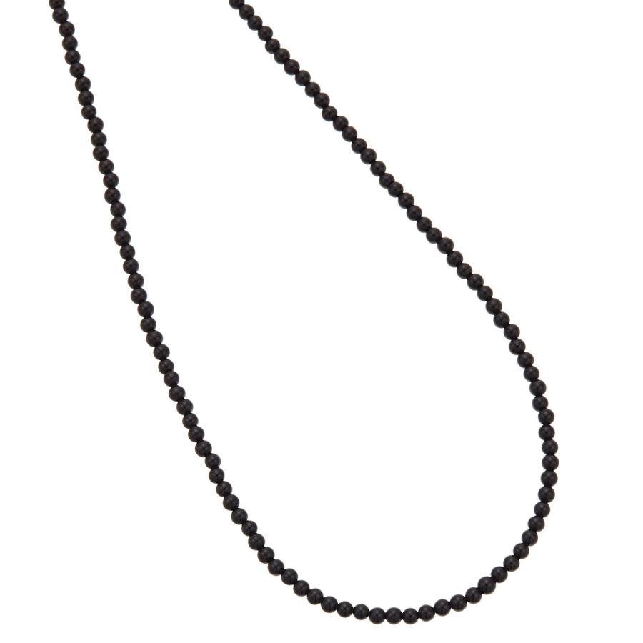 ネックレス 天然石 サージカルステンレス パワーストーン 数珠 ボール 直径3mm 全長45cm｜kagu-piena｜12