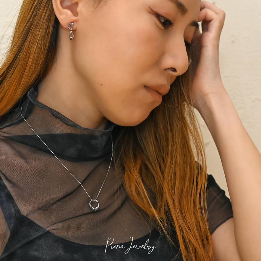 ベビーリング ペンダントトップ ネックレス シルバー925 天然石 誕生石 指輪 バラ お花 シンプル 人気 出産内祝い 爆買の画像