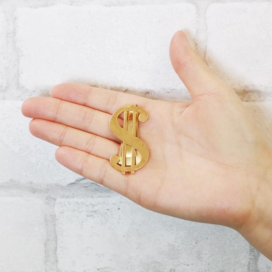 マネークリップ ゴールド ドルマーク シンプル 艶やか クール かっこいい メンズ Money Clip オシャレ 海外旅行に プレゼント ギフト Hs brp ピアス アクセサリーカラコンpiena 通販 Yahoo ショッピング
