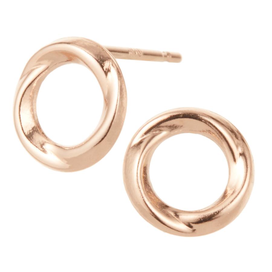 TAKE-UP テイクアップ 3石ダイヤモンドK18 セカンドピアス YG 片耳