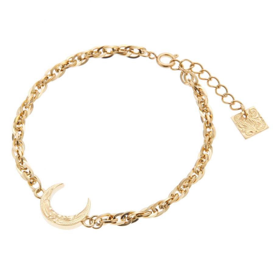 【金属アレルギー対応】ハワイアンジュエリー チェーンブレスレット 金属アレルギー対応】ハワイアンジュエリー チェーンブレスレット