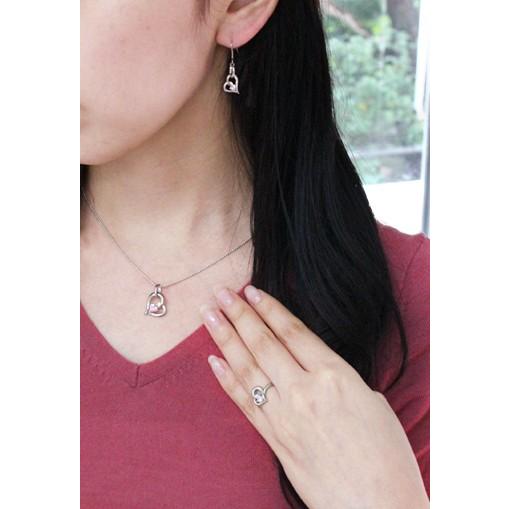 With Me オープンハート リング プラチナコーティング ピンクゴールドコーティング ファッション雑誌掲載 芸能人着用で話題のブランド With Lu 95 2340 ピアス アクセサリーカラコンpiena 通販 Yahoo ショッピング