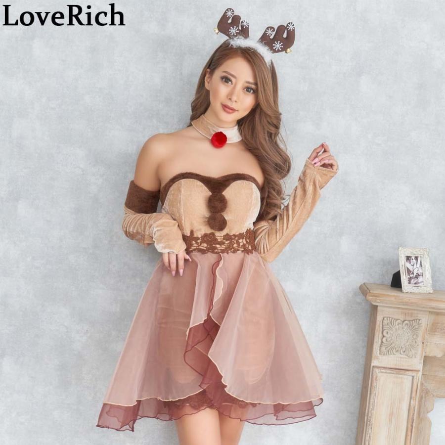 オーガンジーレーストナカイ4点セットコスプレ キャバドレス 女性用 ワンピース ショート丈 肩見せ コスチューム Ns 1097 ピアス アクセサリーカラコンpiena 通販 Yahoo ショッピング