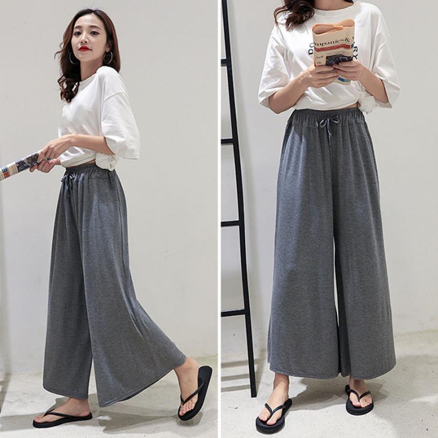 ロイスクレヨン ロングワイドパンツ ガウチョ スカーチョ ロイス