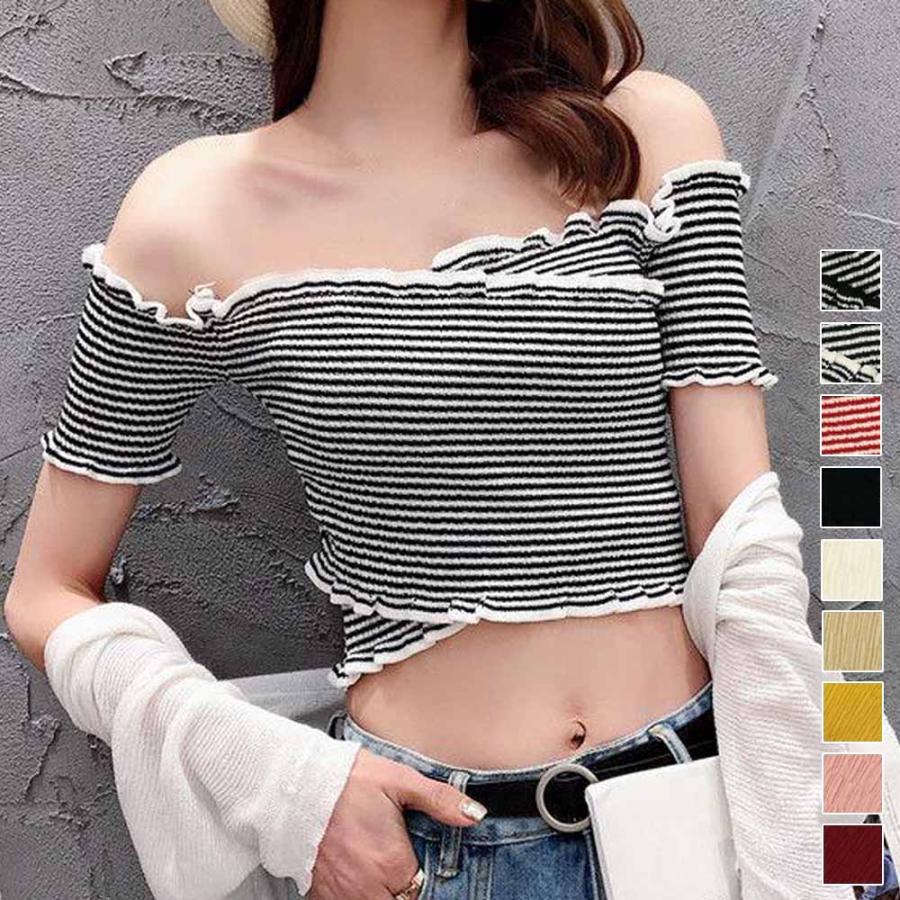 BLESS N° 25 ブラックニット 半袖　短丈 BLESS N° 25 ブラックニット 半袖 短丈