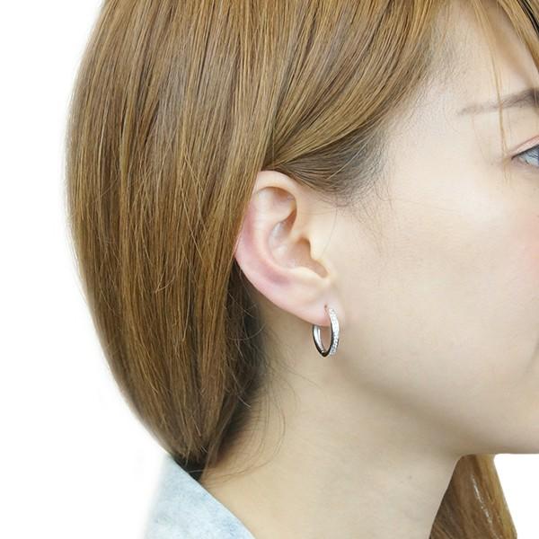 フープピアス リングピアス パヴェリング シンプル 華やか キュート カチッとピアス ストーンライン レディース かわいい 普段使い お仕事用 お出か Oku Ese 1242 ピアス アクセサリーカラコンpiena 通販 Yahoo ショッピング