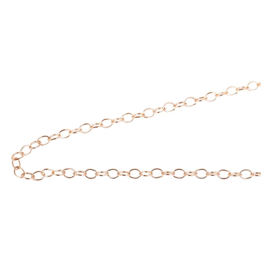 ネックレスチェーン 14KGF ローズゴールドフィルド 丸アズキチェーン