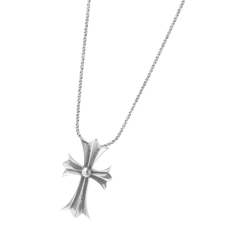 ペンダントネックレス クロス 十字架 シルバー925製 シンプル クール