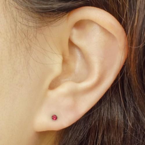 金属アレルギー対応 純チタンピアス スワロフスキー シンプル セカンドピアス ファーストピアス Tw Pp 017a ピアス アクセサリーカラコンpiena 通販 Yahoo ショッピング