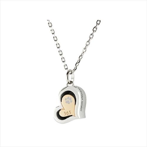 365 遺骨ペンダント ネックレス 手元供養 ペット 愛犬 肉球 犬 ハート ステンレス 316l 男女兼用 Prpd 006 家具プラザ 通販 Yahoo ショッピング