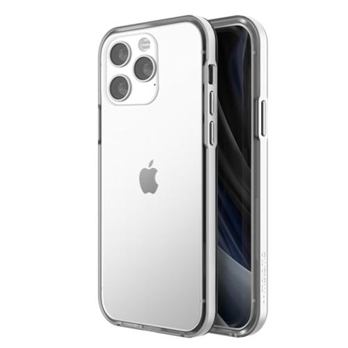 motomo INO Achrome Shield Case for iPhone 13 Pro Matt white MT21575i13PWH｜kagu-plaza
