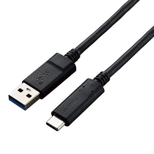 【5個セット】 エレコム カメラ接続用USB3.1ケーブル(Type-Cタイプ) DGW-U3AC05NBKX5｜kagu-plaza