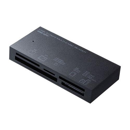 サンワサプライ USB3.1 マルチカードリーダー ADR-3ML50BK｜kagu-plaza