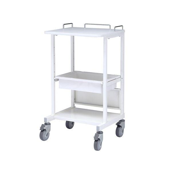 サンワサプライ 電子カルテカート RAC-HP14SCW