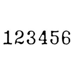 ナンバリング スタンプ 6桁7様式 A字体の画像