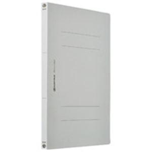 フラットファイル/紙バインダー 〔A4/2穴 360冊入り〕 タテ型 グレー(灰) D017J-36GY