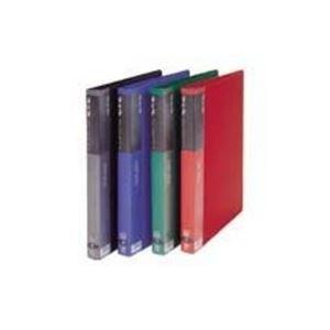 (業務用50セット) ビュートン リングクリヤーブック クリアブック RCB-A4-20 A4S 青