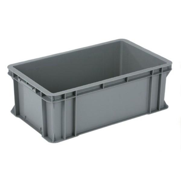〔5個セット〕 RBコンテナー/コンテナボックス 〔38L グレー〕 RB-41 岐阜プラスチック工業〔代引不可〕