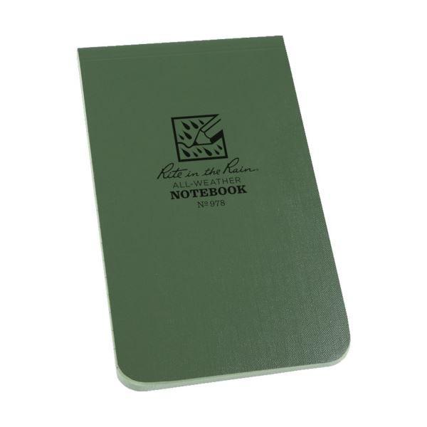 （まとめ） ライトインザレイン ソフトカバーブック縦開きタイプ グリーン 978 1冊 〔×5セット〕