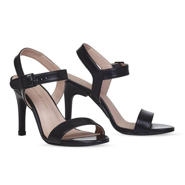 想像を超えての ヒール付け替え可能サンダル/婦人靴 〔Black Nappa/Stiletto 10cm ブラック 39(26cm相当)〕 Mime et moi ミミ・エ・モイ〔〕, とやまの薬&和漢薬 7783c3fa