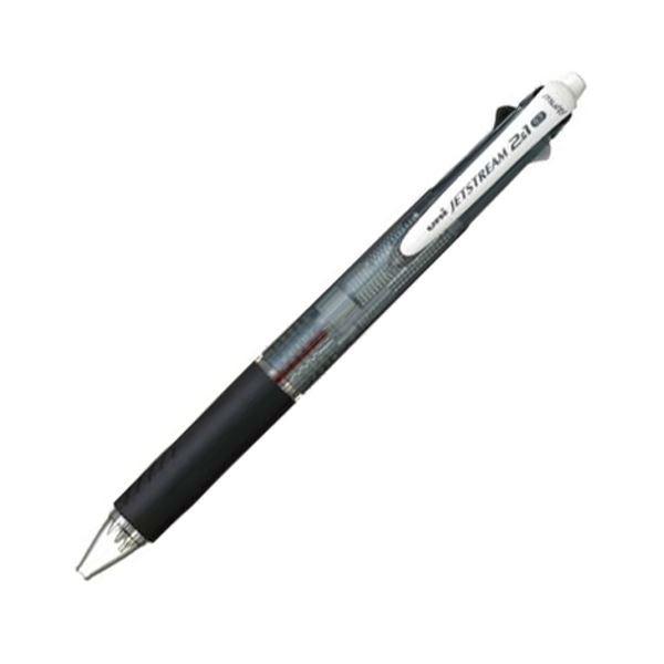 (まとめ）三菱鉛筆 多機能ペンジェットストリーム2＆1 0.7mm （軸色：黒） MSXE350007.24 1セット（10本）〔×3セット〕