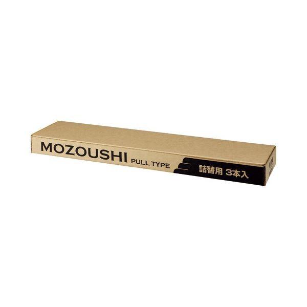 (まとめ) TANOSEE 模造紙（プルタイプ） 詰替用 788×1085mm 50mm方眼 再生ホワイト 1セット（60枚：20枚×3本） 〔×5セット〕の画像
