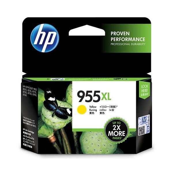(まとめ) HP HP955XL インクカートリッジイエロー L0S69AA 1個 〔×5セット〕