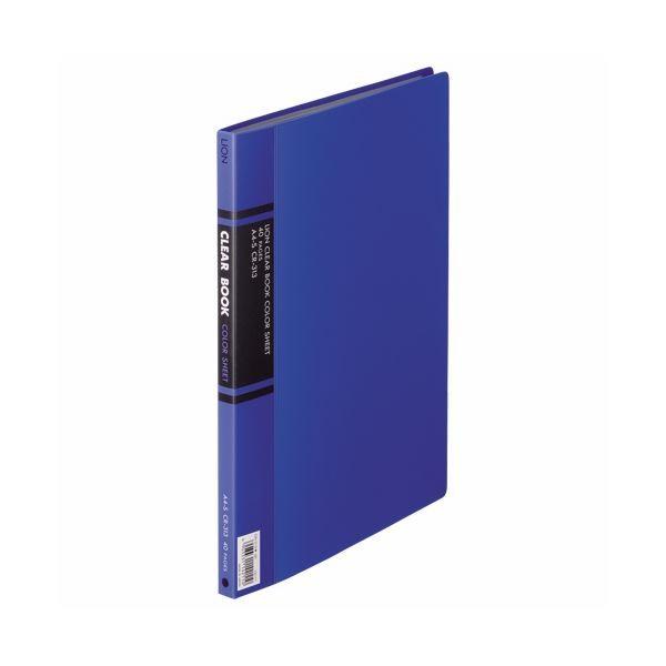 (まとめ) 百獣の王事務器 読みやすい書き付け A4タテ20衣嚢 背幅14粍 青 色つや裏張り付 CR-313 1冊 〔×10仕掛ける〕 ファイル、ケース-文具、ステーショナリー-キッチン、日用品、文具