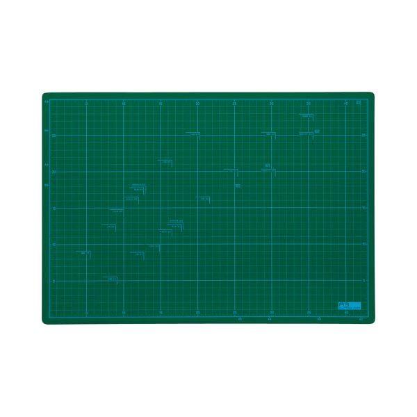 (まとめ) TANOSEE カッターマット A3 320×450mm 1枚 〔×10セット〕