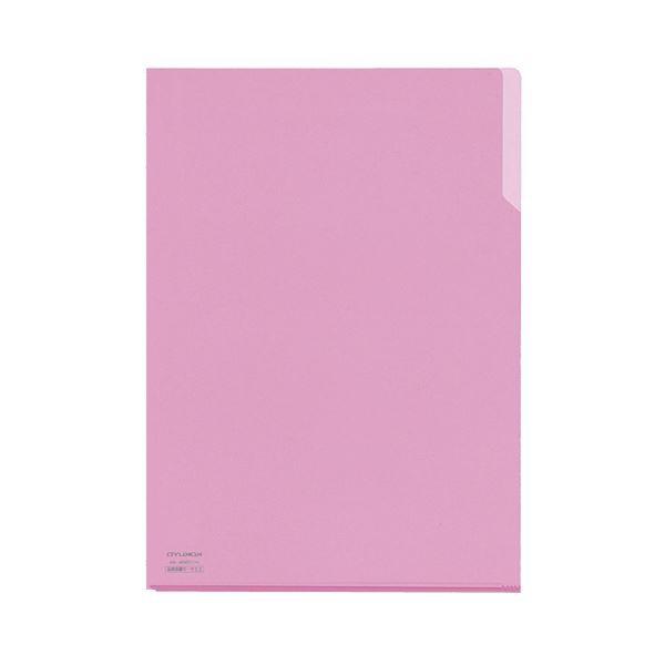 (まとめ) コクヨ クリヤーホルダー10(テン)A4 桃 フ-T750-8 1セット(5枚) 〔×30セット〕