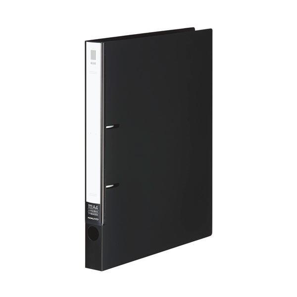 (まとめ) コクヨ リングファイル(NEOS)A4タテ 2穴 220枚収容 背幅33mm ブラック フ-NE430D 1冊 〔×30セット〕