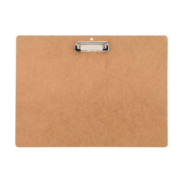 (まとめ) TANOSEE MDFクリップボード高密度仕様 A3ヨコ 1枚 〔×30セット〕